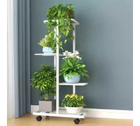 4 Tier Metal Plant Stand Indoor Outdoor