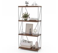 4-Tier Multipurpose Display Rack Industrial Storage Shelving Unit