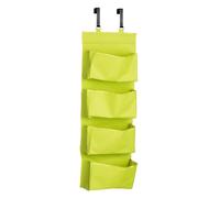 4-Tier Over Door Hanging Organiser - Lime Green
