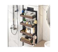 4 Tier Over-the-Door Adjustable Shower Caddy Shelf