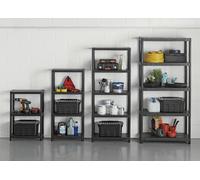 4 Tier Plastic Shelving Unit
