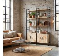 4-Tier Bookcase Bookshelf Storage Cabinet Display Shelf Storage Rack vidaXL