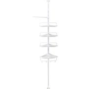 4 Tier Telescopic Bathroom Wall Corner Shelf Rack Shower Caddy Storage Organizer