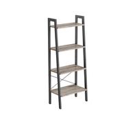 4 Tiers Ladder Shelf, Grey