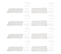 4 Tissue Dispenser Holders with Spring Mechanism and Automatic Lifting Tray for Convenient, Safe, and Clean Tissue Usage Anywhere