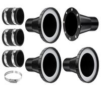 4" to 2.5" Magnetic Dust Collection Fittings for 2-1/2” Shop Vacuum Hose