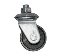 4 Ton Floor Jacks, 3 Ton Floor Jacks, 12mm Stem Heavy Duty Cast Iron Trolley Caster Wheels, Strong Loading Capacity Accessories for Cart, Furniture, Equipment for Daily Use