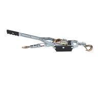 4 Ton Manual Winch Heavy Duty Power Puller Dual Gear System with Double Hooks Professional Grade Carbon Steel Construction for Construction Mining Industrial Use