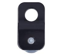 4 Tons 8800 lbs Load Capacity Snatch Block Winch Pulley, Heavy Duty Steel Pulley Block for Offroad Recovery, Black Powder Coated with Greasable Fitting, Accepts Up to