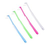 4 Travel-Sized Single Tuft Brushes for Appliances and Detailed Hygiene Maintenance Portable Cleaning Kit