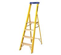 4 Tread Catwalk S400 Fibreglass Platform Step Ladder
