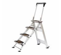 Little Giant 4 Tread Safety Step, Silver