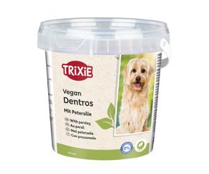 4 Tubs x 500g Trixie Vegan Dentros / Dental Sticks With Parsley