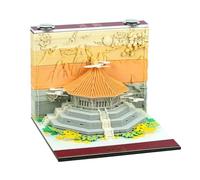 4 Types Chinese 3D Calendar Notepad Castle 3D Memo Pad Calendar 2026 Artistic Notepad Birthday Gift Note Cubes 3D Paper