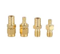 4 Types DAB Radio Antenna Adapter Kit,SMA to SMB Connector Set for DAB Car Radio, Hand-held and Amateur Radios, Radio Scanners, Radio Transceivers