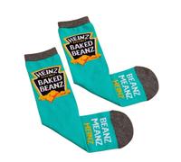 (4 UK-8 UK, Green) Heinz Unisex Adult Baked Beans Socks