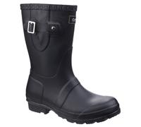 (4 UK, Black) Cotswold Womens Windsor Short Waterproof Wellington Boots
