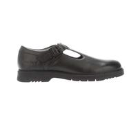 (4 UK, Black) Kickers Womens/Ladies Finley Leather T-Bar Formal Shoes