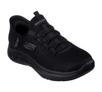(4 UK, Black) Skechers Womens/Ladies Summits SR - Enslee Knitted Slip-In Trainers