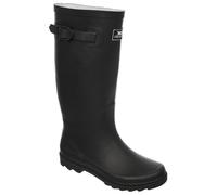(4 UK, Black) Trespass Recon X Mens Waterproof Rubber Wellington Boots
