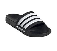 Adidas Unisex Adult Adilette Shower Sliders - Black/White - Black/White - 4 UK
