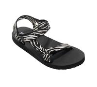 (4 UK, Black/White) Regatta Womens/Ladies Zebra Print Sandals