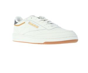 (4 UK, Chalk) Reebok Mens Club C 85 Leather Trainers
