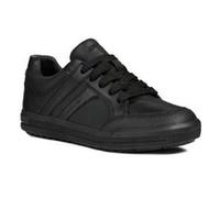 (4 UK Child, Black) Geox Boys Junior J Arzach B. D Lace Up Leather Trainer