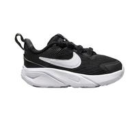 (4 UK Child, Black/White) Nike Baby Star Runner 4 Shoes