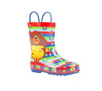 (4 UK Child, Red/Green/Blue) Hey Duggee Boys Wellington Boots