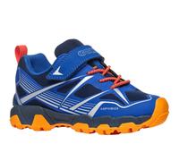 (4 UK Child, Royal Blue/Orange) Geox Boys Magnetar Abx Trainers