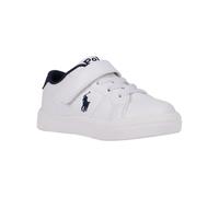 (4 UK Child, White/Navy) Ralph Lauren Childrens/Kids Sutton Trainers