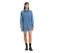 (4 UK, Denim) Levis Womens/Ladies Shay Denim Shirt Dress