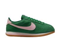 (4 UK, Green/Pink) Nike Womens/Ladies Cortez Suede Trainers