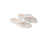 (4 UK, Grey/Gold) Animal Womens/Ladies Logo Recycled Flip Flops