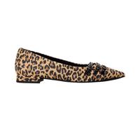 (4 UK, Leopard) Clarks Womens/Ladies Sensa Leopard Print Suede Pumps