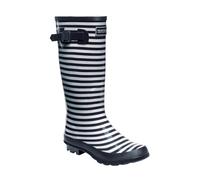 (4 UK, Navy/White) Regatta Womens/Ladies Ly Fairweather II Tall Durable Wellington Boots