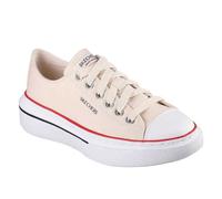(4 UK, Off White) Skechers Womens/Ladies Cordova Canvas Platform Trainers