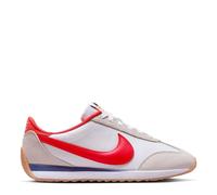 (4 UK, White/Blue/Red) Nike Womens/Ladies Waffle Debut Suede Wedge Trainers