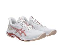 (4 UK, White/Rose) Asics Womens/Ladies Netburner Ballistic Shoes