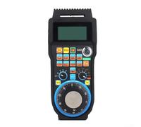 4 USB Wireless Handwheel Controller with 100PPR Encoder, LCD Display and Macro Buttons for CNC Milling Lathe Engraving Machine WHB04B-4