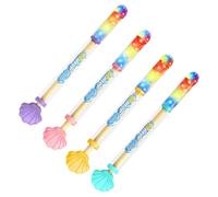4 Water Squirts for Kids, Summer Fun with Lights, for Kids Ages 3+, Water Fight Accessories for Pool