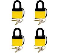 4 waterproof padlocks padlock keys lock security