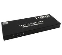 4 Way 8K 60Hz / 4K 120Hz Digital A/V Cable 2.1 Splitter, HDCP 2.3 - HD8K-SP204