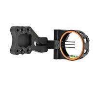 4-Way Adjustable 3 Pin Bow Sight, With 0.019 Fiber, Lightweight Archery Sight, Includes Bubble Level And Scales