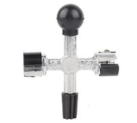 4 Way Battery Terminal Cleaner, Battery Terminal Cleaning Tool, Steel Removal Scraper Tool for Automotive Maintenance