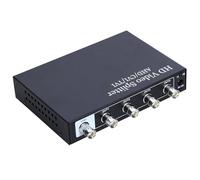 4-Way BNC Video Splitter, BNC HD 1 in 4 Out Ports Video Amplifier Distributor