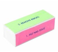 4 Way Buffing Block for Nails, Removes Ridges and Creates an Instant High Gloss Shine, Easy to Use Manicure Tool for Shaping, Smoothing and Polishing Nails (Pack of 2)