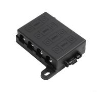 4 Way For Midi Fuse Holder Block 200A Max with 8 Lugs for Dual Battery Setups and 4x4 Vehicles