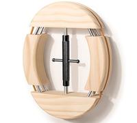 4 Way Hat Stretcher, Upgraded Wooden Hat Stretchers for Fitted Hats, Stretched Size 6 7/8 to 8 1/2, Hats Stretcher Fits All Kind of Caps - Lever Principle, Extender Widener for Baseball Cowboy Caps